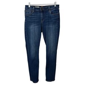 Kut‎ from the Kloth Jeans Katy Boyfriend Straight Blue Womens Size 6 Mid Rise